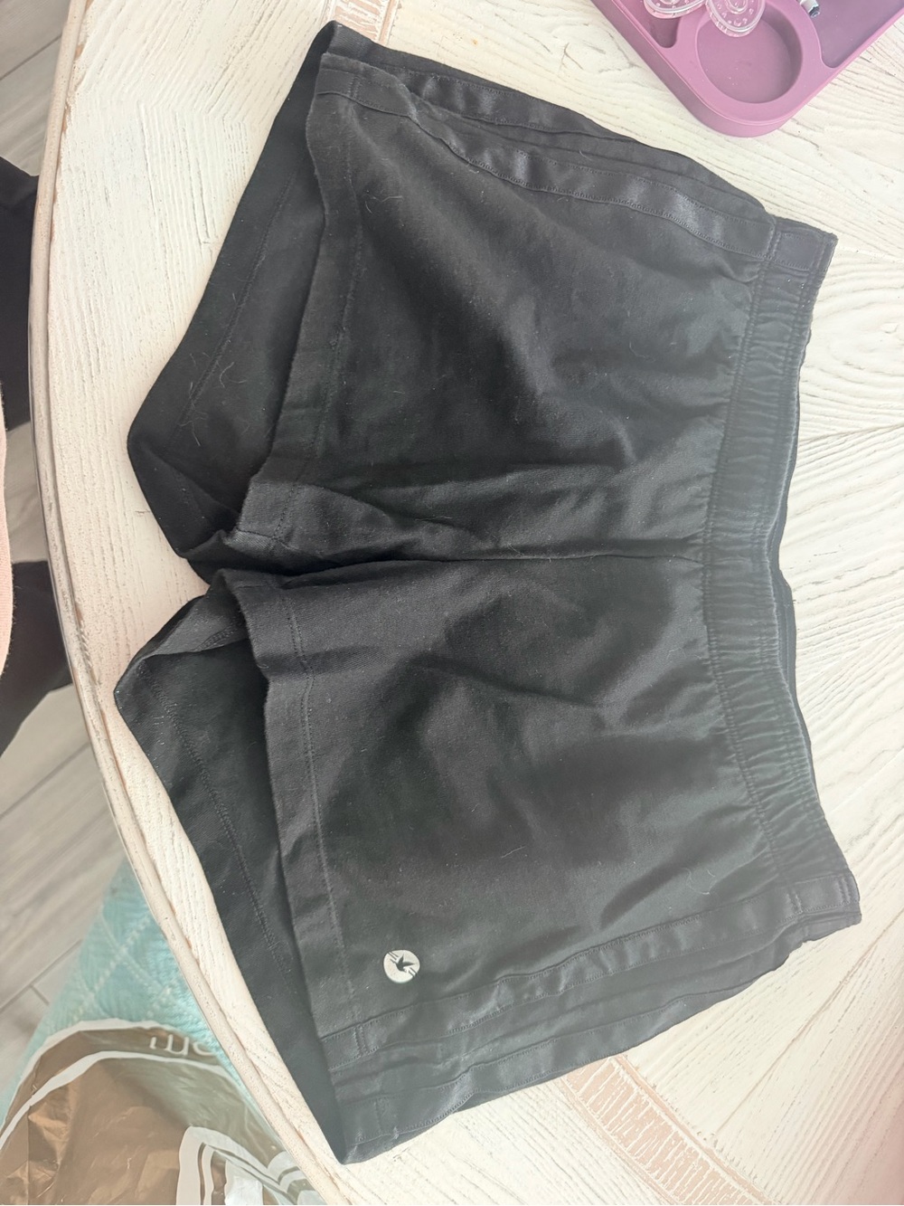 aerie Black Athletic Running Shorts